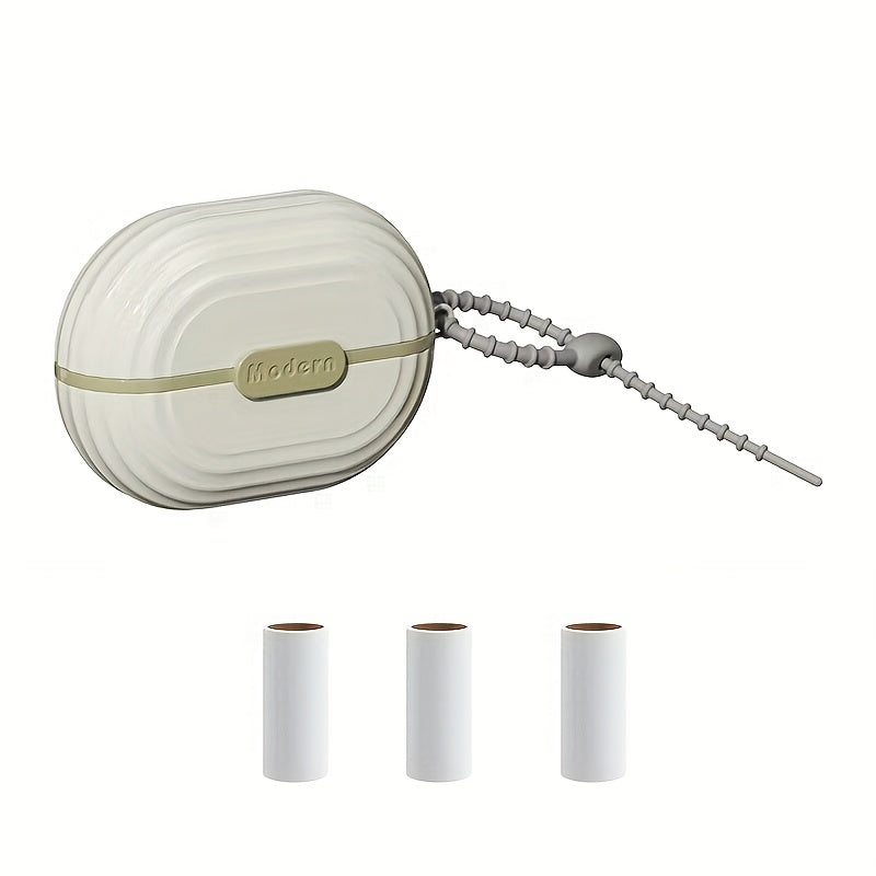 Portable Pet Hair Remover Brush for Clothes and Dust with Tear Sheet and Travel Size