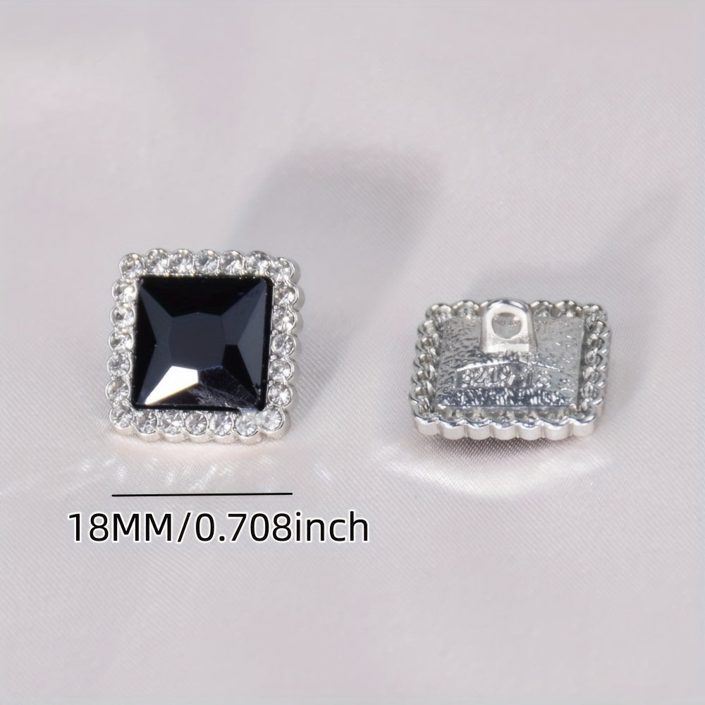 Oltin tokchalar uchun oltmishlik 18mm oltin tokchalar uchun DIY qoʻl sanʼati bezaklari uchun taqlid toshlar