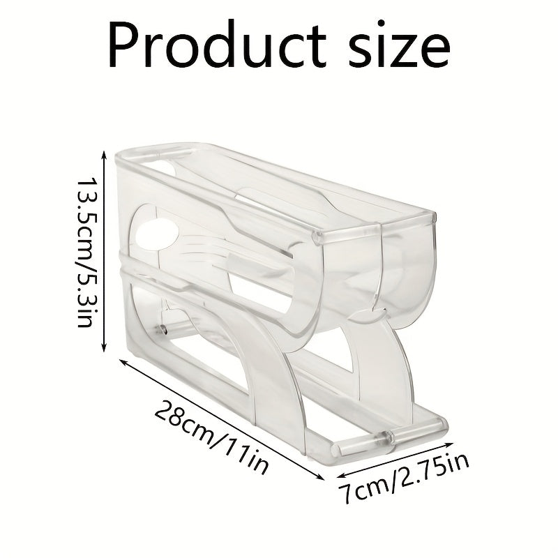Avtomatik tuxum taqsimlagich, katta sig'imli, shaffof, aylanuvchi tuxum saqlash uchun oshxona uchun