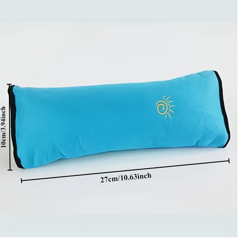 Universal Fit Plush Seat Belt Shoulder Pad Breathable Adjustable Cushion