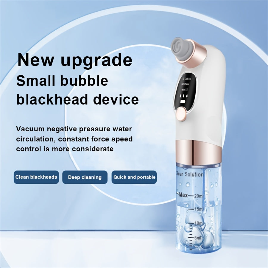 Dispositivo de limpieza facial recargable por USB para eliminación de puntos negros y poros