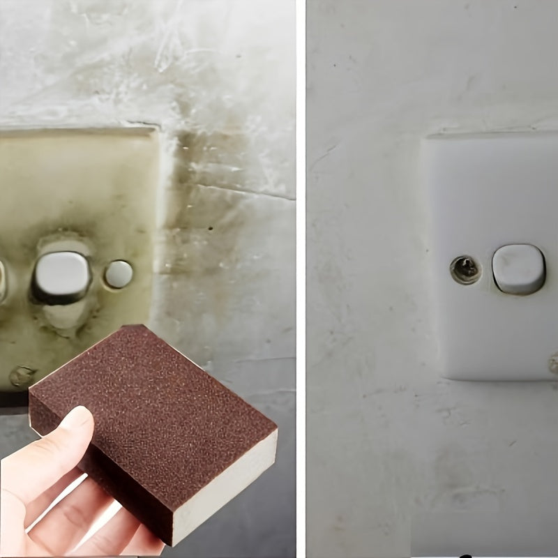 3/6/9 Pieces Pot Cleaning Sponges Descaling Scrubbing Pads for Kitchen