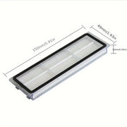 Washable HEPA Filters for Robotic Vacuum Cleaner with Nylon Brush and Deep Cleaning Floating Structure