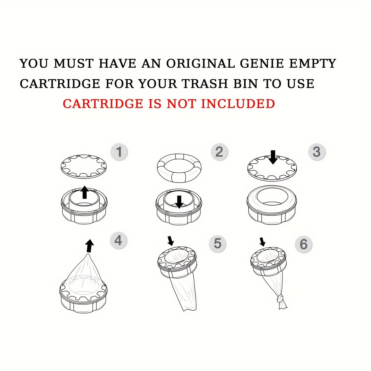 9 Pack Diaper Disposal Refill Bags Odor Lock Leak-Proof Compatible with Various Systems