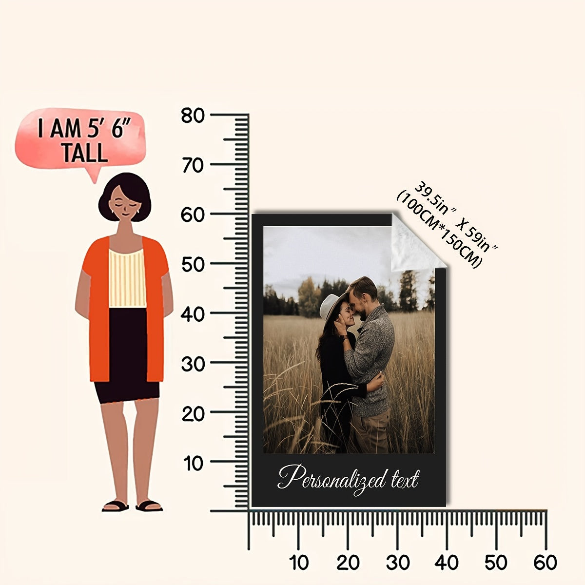 Многофункциональное персонализированное фланелевое плед с фотографией и текстом для дивана, кровати, путешествий