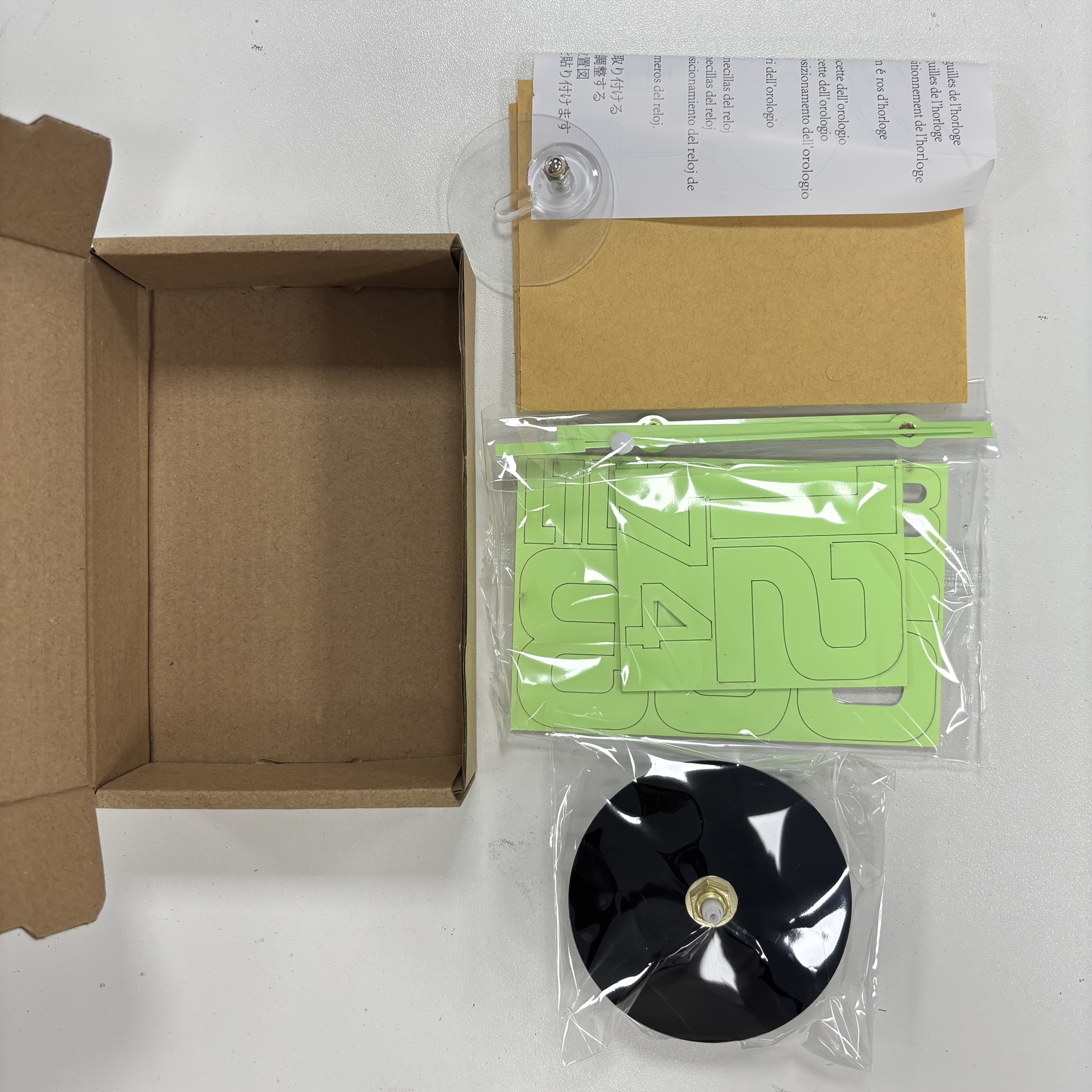 Modern Digital Wall Clock Large Luminous Display Silent Night Light Home Studio Decor