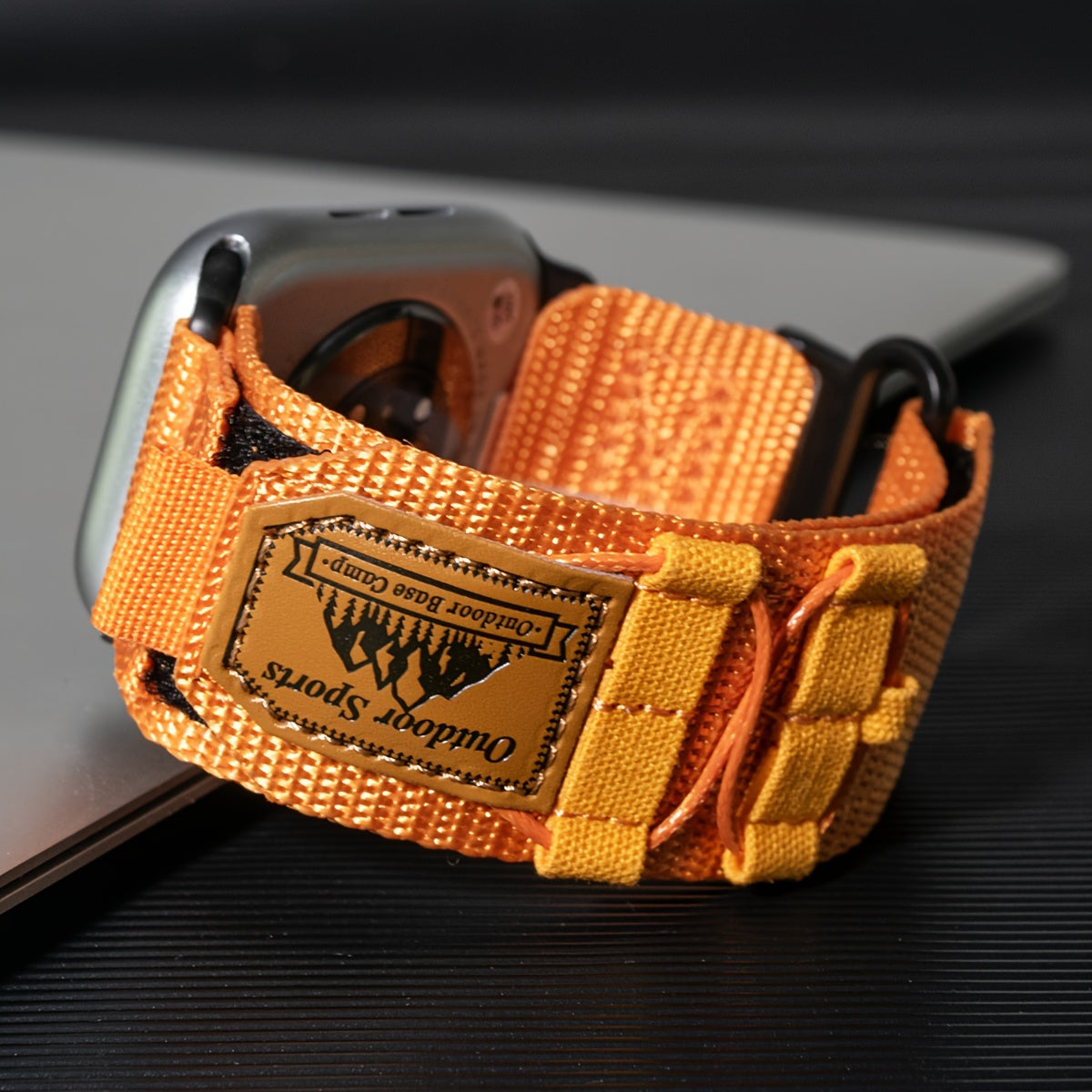 Nylon Sport Loop Watch Strap for Apple Watch Ultra 2 Series 38mm 40mm 41mm 42mm 44mm 45mm 49mm Men Women