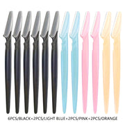 Kit de afeitado facial para unisex con maquinillas de afeitar 3/5/6/12/24 piezas Herramienta de cuidado personal