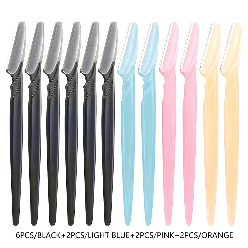 Kit de afeitado facial para unisex con maquinillas de afeitar 3/5/6/12/24 piezas Herramienta de cuidado personal