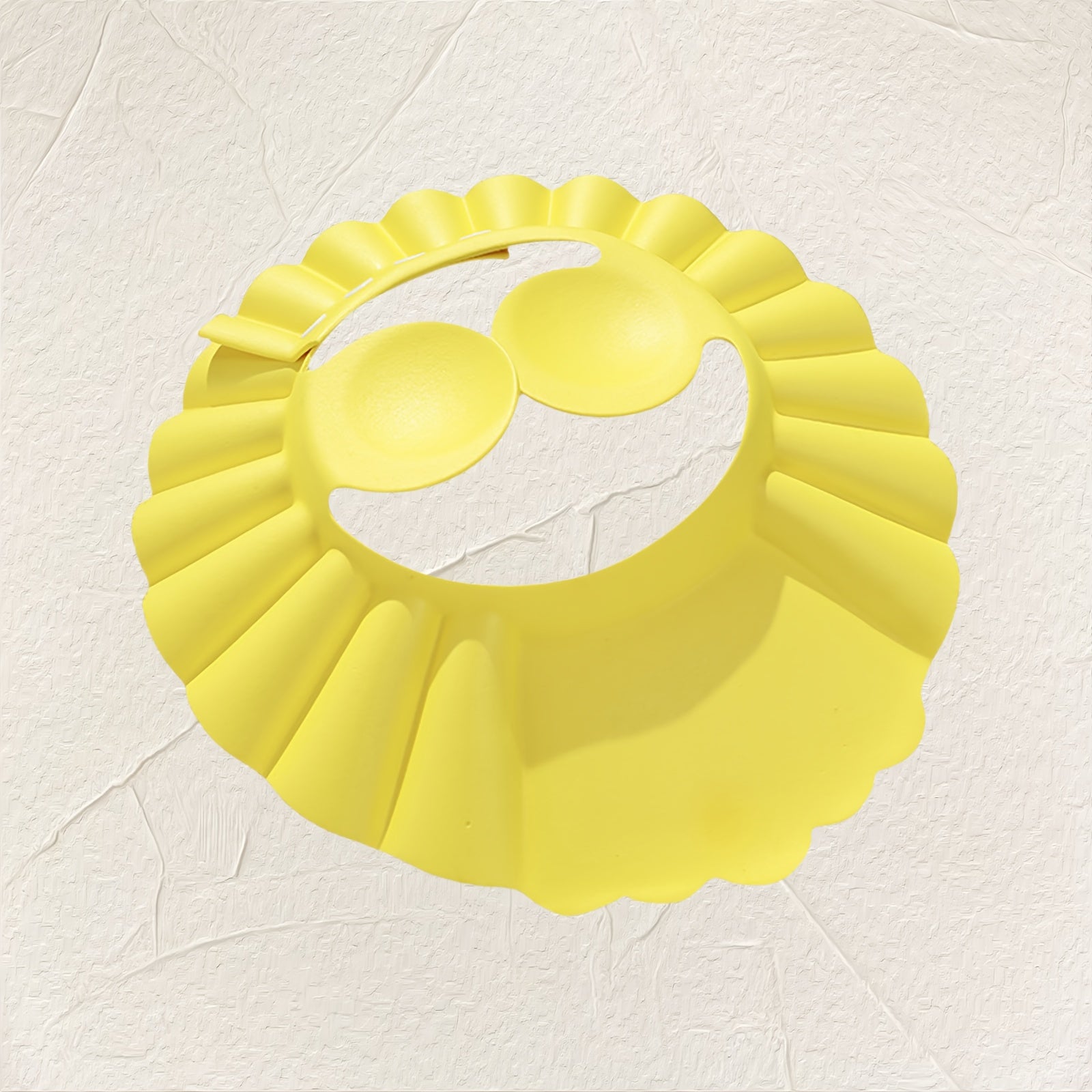 Детская водонепроницаемая пенистая шапка для ванны для детей 0-6 лет с широким козырьком и ушами