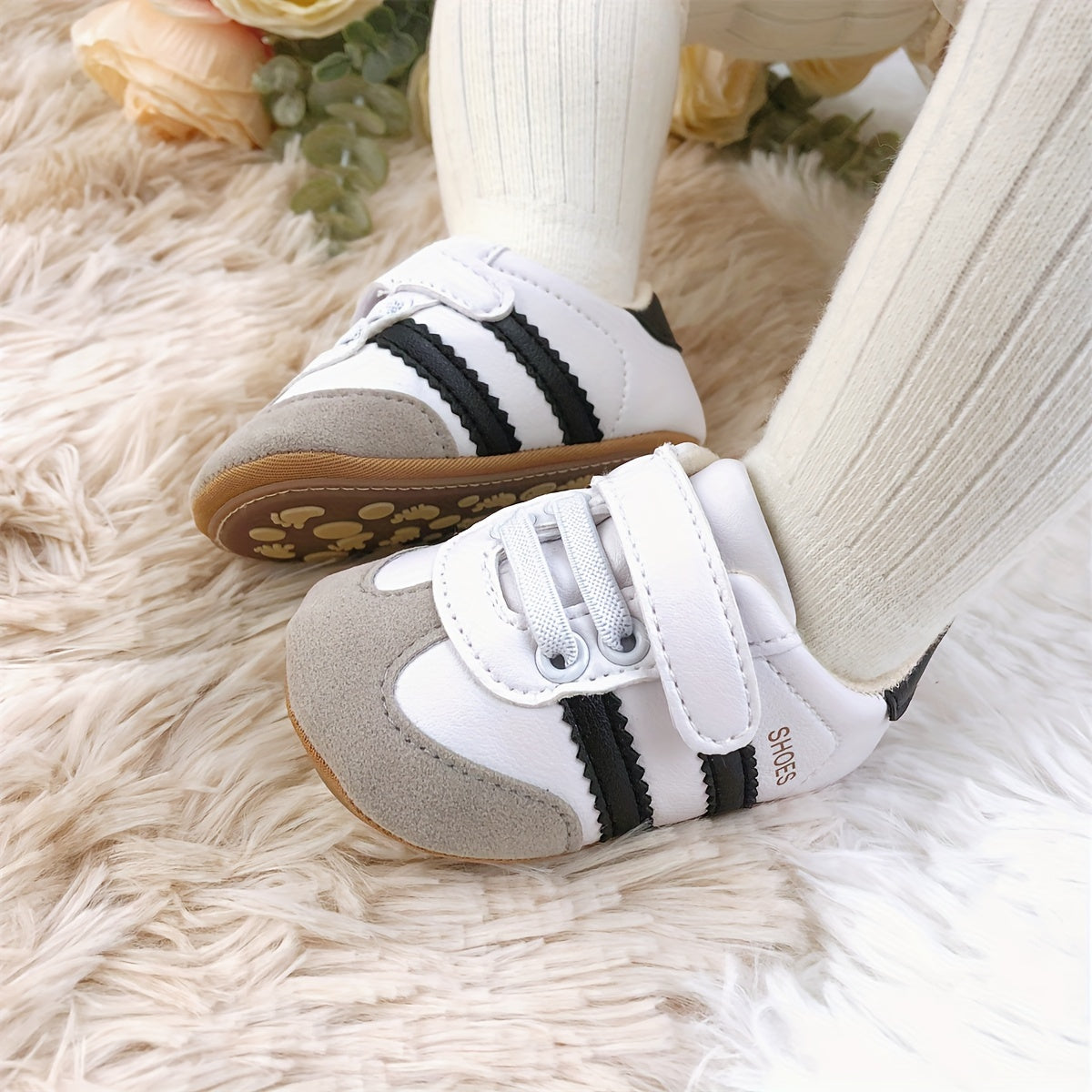 Kichkintoylar va chaqaloqlar uchun bolalar poyabzali, yumshoq rezina taglik, sirpanishga qarshi, kundalik sport poyabzali, bahor va kuz