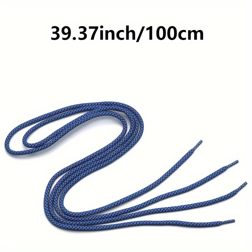 Reflective Shoe Laces for Sneakers Fluorescent High Brightness 2 Pairs