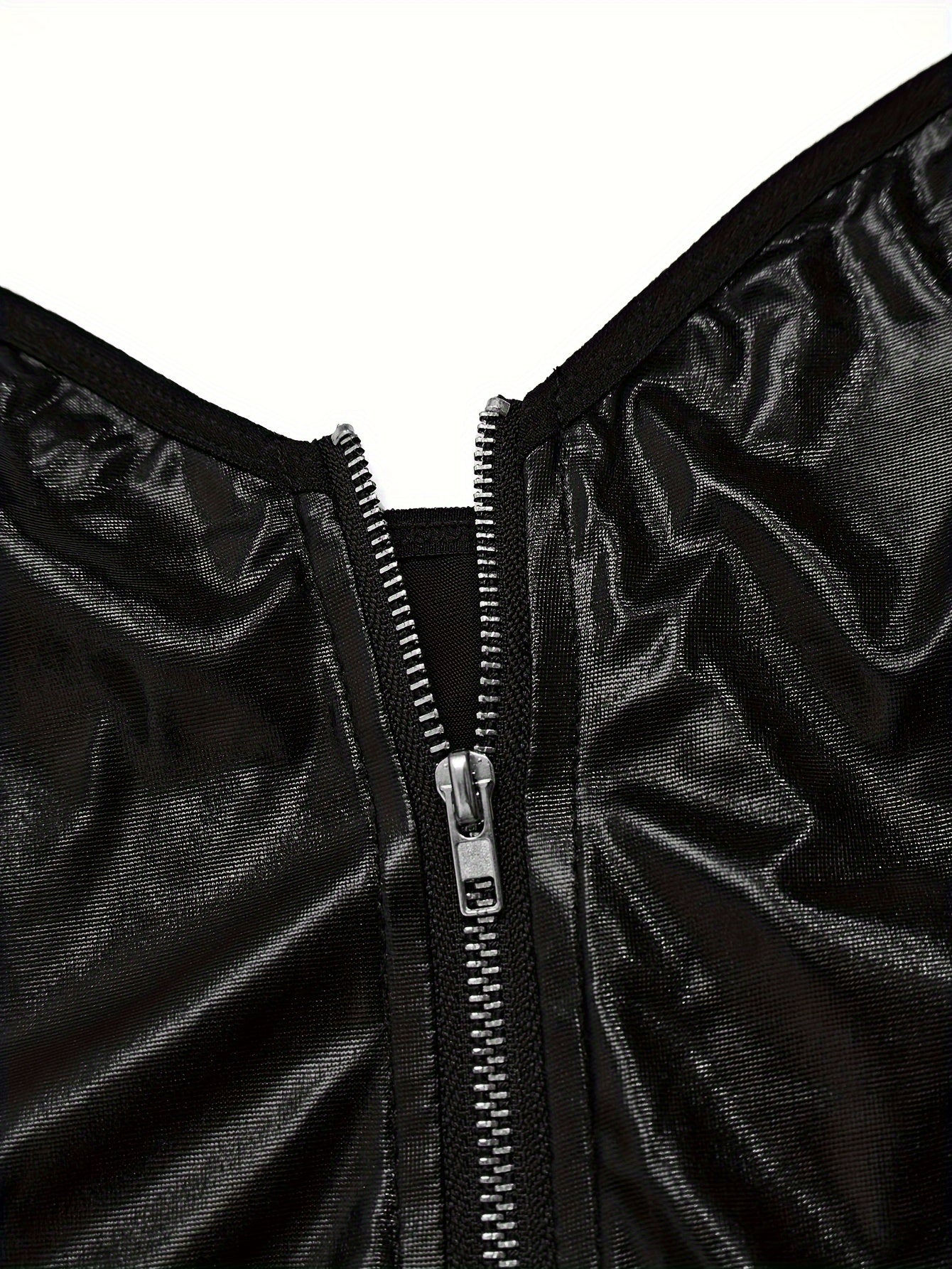 Women's Solid Color Party Slip Dress with Hollow Out Design and Spaghetti Straps