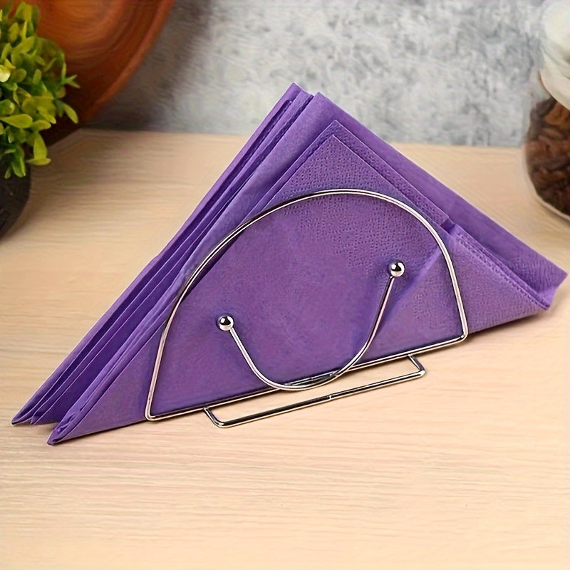 Cast Iron Napkin Holder for Dining and Kitchen Decor