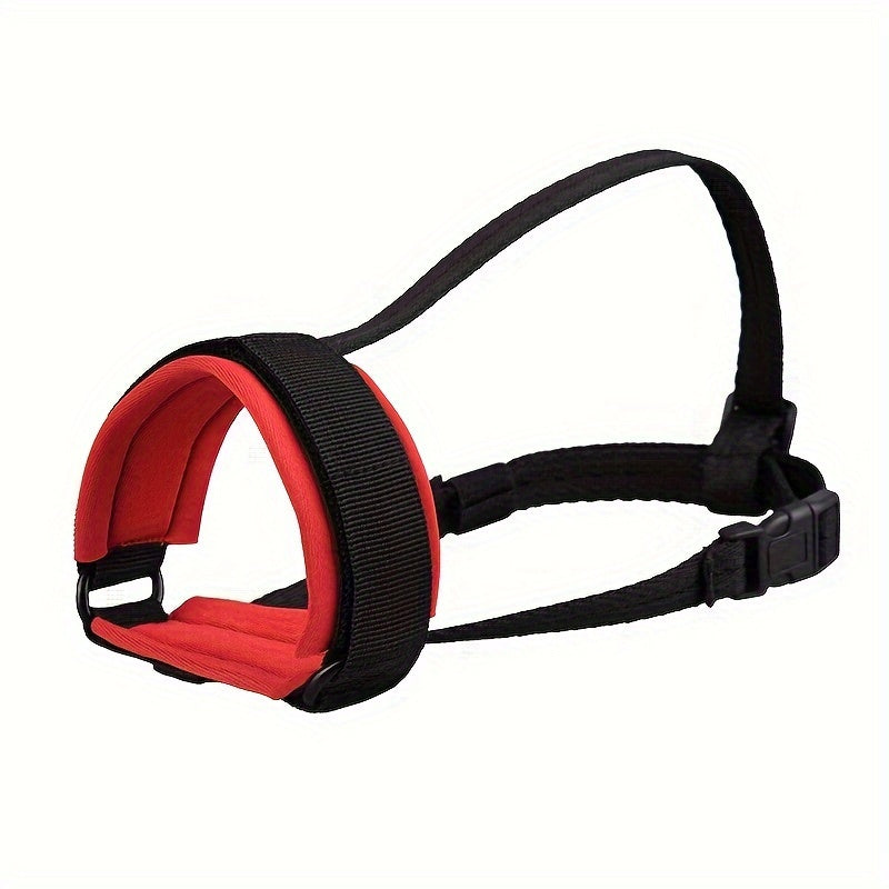 Регулируемый мягкий набивной нейлоновый намордник для собак предотвращает кусание и лаять для всех размеров