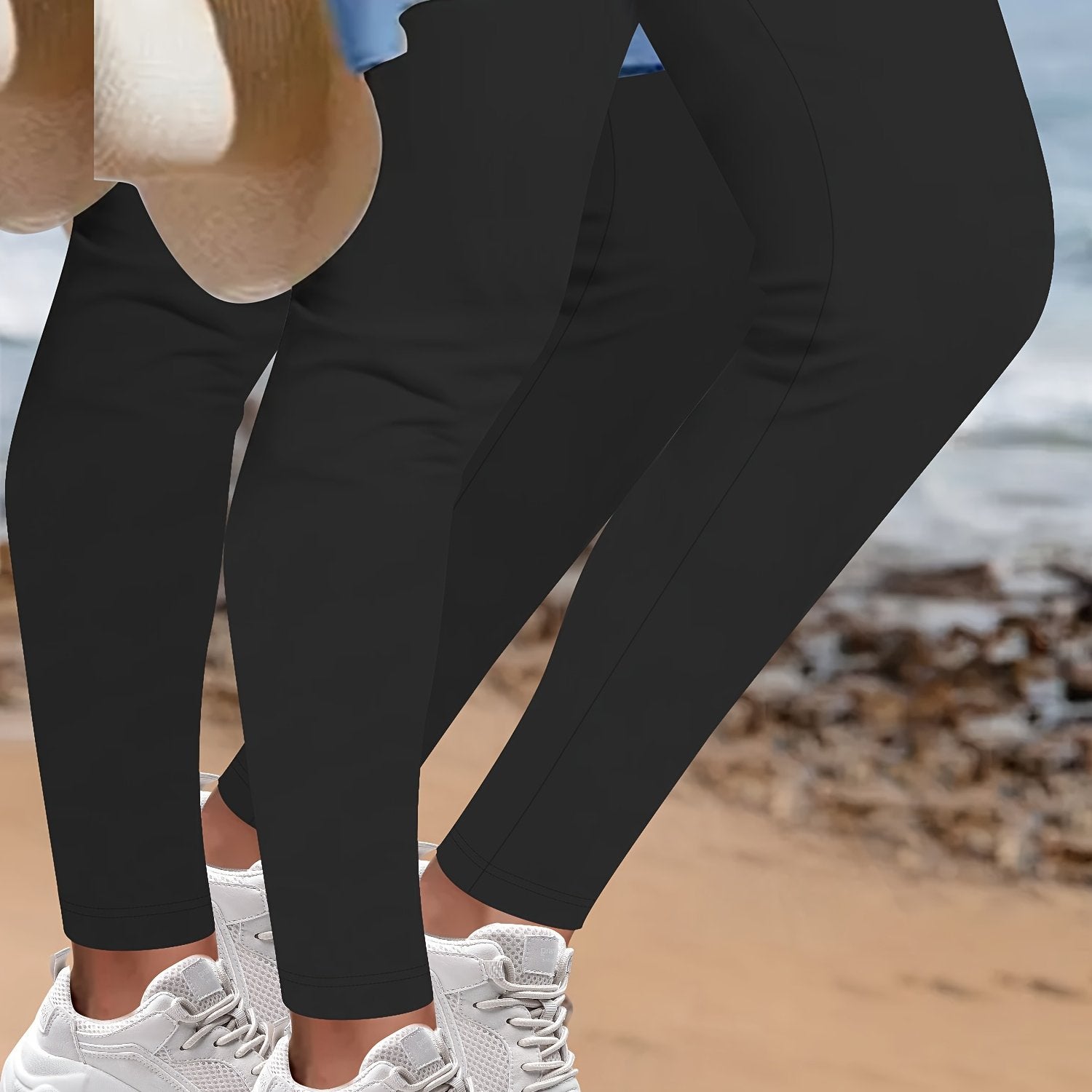 Plus Size Leopard Print Skinny Leggings High Waist Cropped Pants