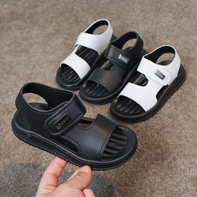 Boys' Open-Toe Sandals Lightweight Breathable Summer Casual Beach Shoes