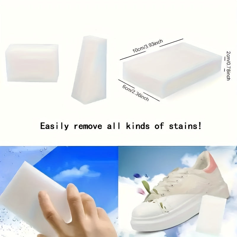 15-Pack White Magic Sponge Foam Cleaning Blocks Multi-Purpose Kitchen Bathroom