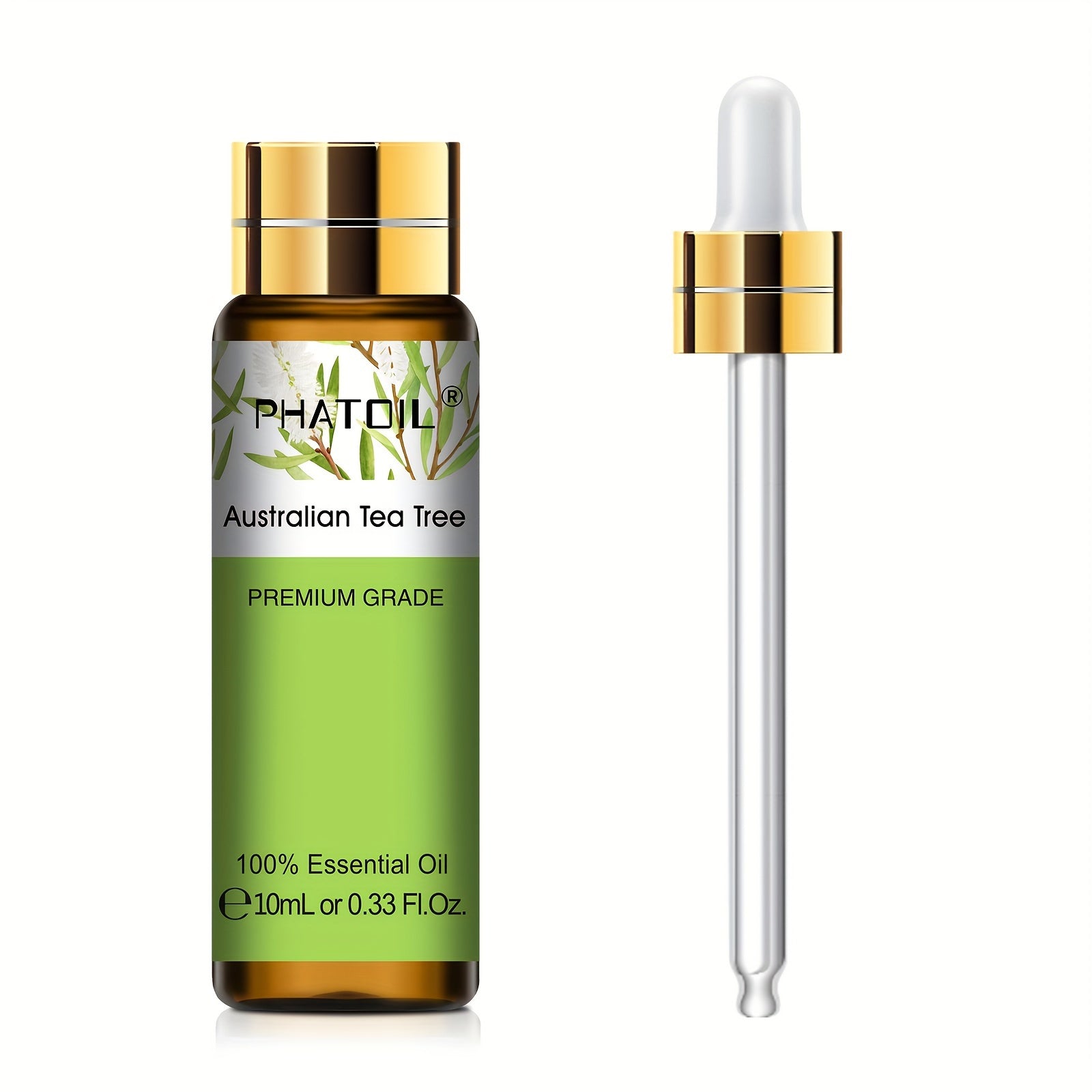 PHATOIL Efir moyi Yagona 10ml - Kayfiyatni ko'taruvchi aromaterapiya suvi, ko'p maqsadli foydalanish, yuqori sifatli, oqmas, UV nurlanishiga chidamli - 1 shisha