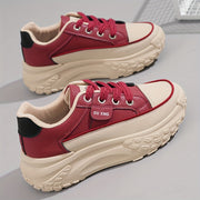 Women's Thick-Soled Casual Running Sneakers for Height Increase