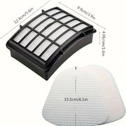 Shark Navigator Lift Away Deluxe NV350 NV370 UV540 uchun 2 ta paketli vakuum filtri almashtirish qismlari