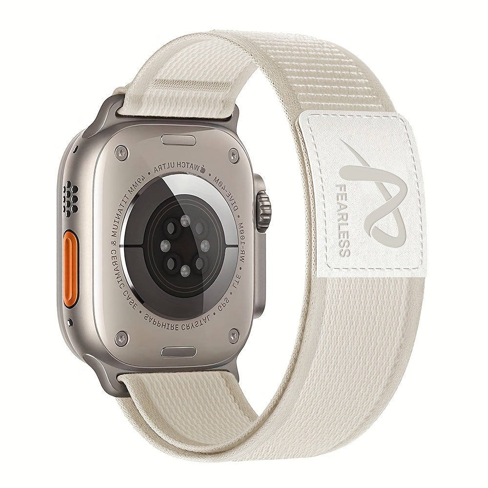 Nylon Watch Bands for Smartwatches Compatible with 38mm to 49mm Adjustable Breathable Men Women