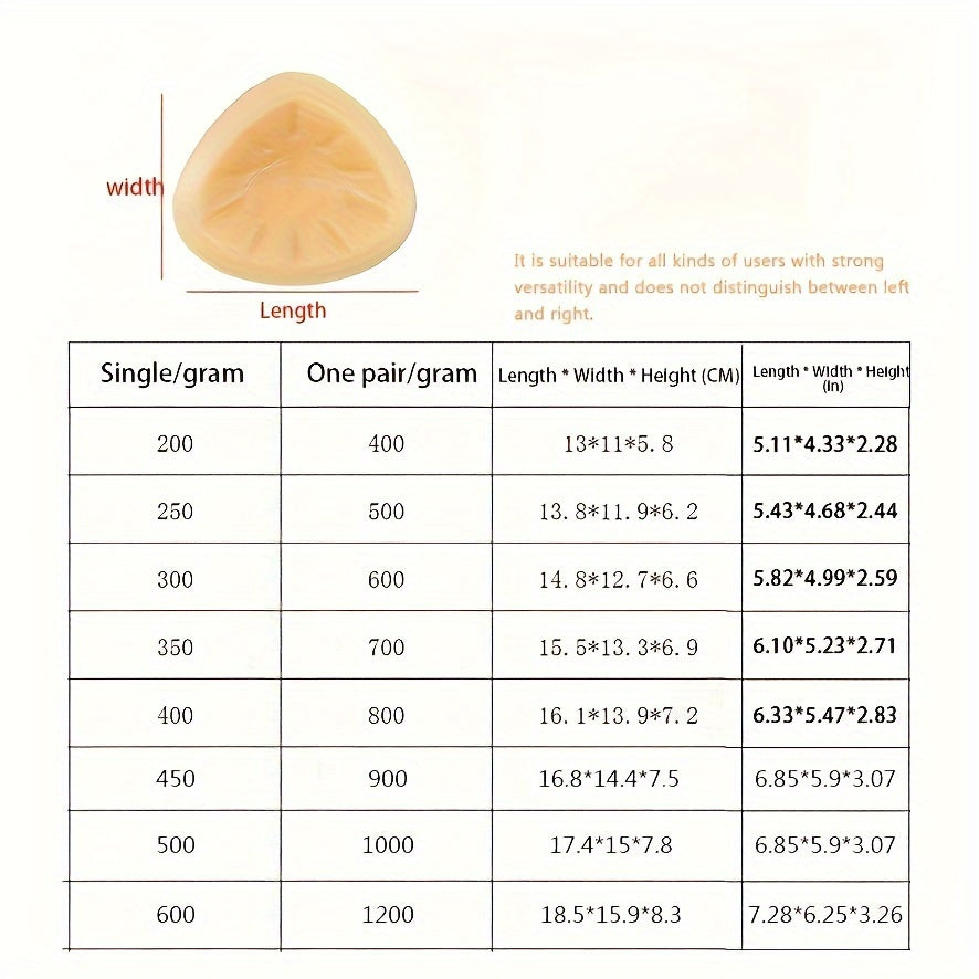 Silicone Bra Insert Pads for Enhancing Women's Lingerie and Chest