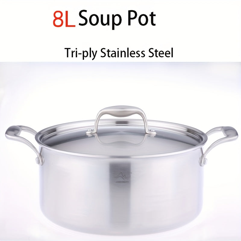 28 см стерлингдан тўғрилган идиш, қопқоғи билан, шўрва, шўрва ва сослар учун