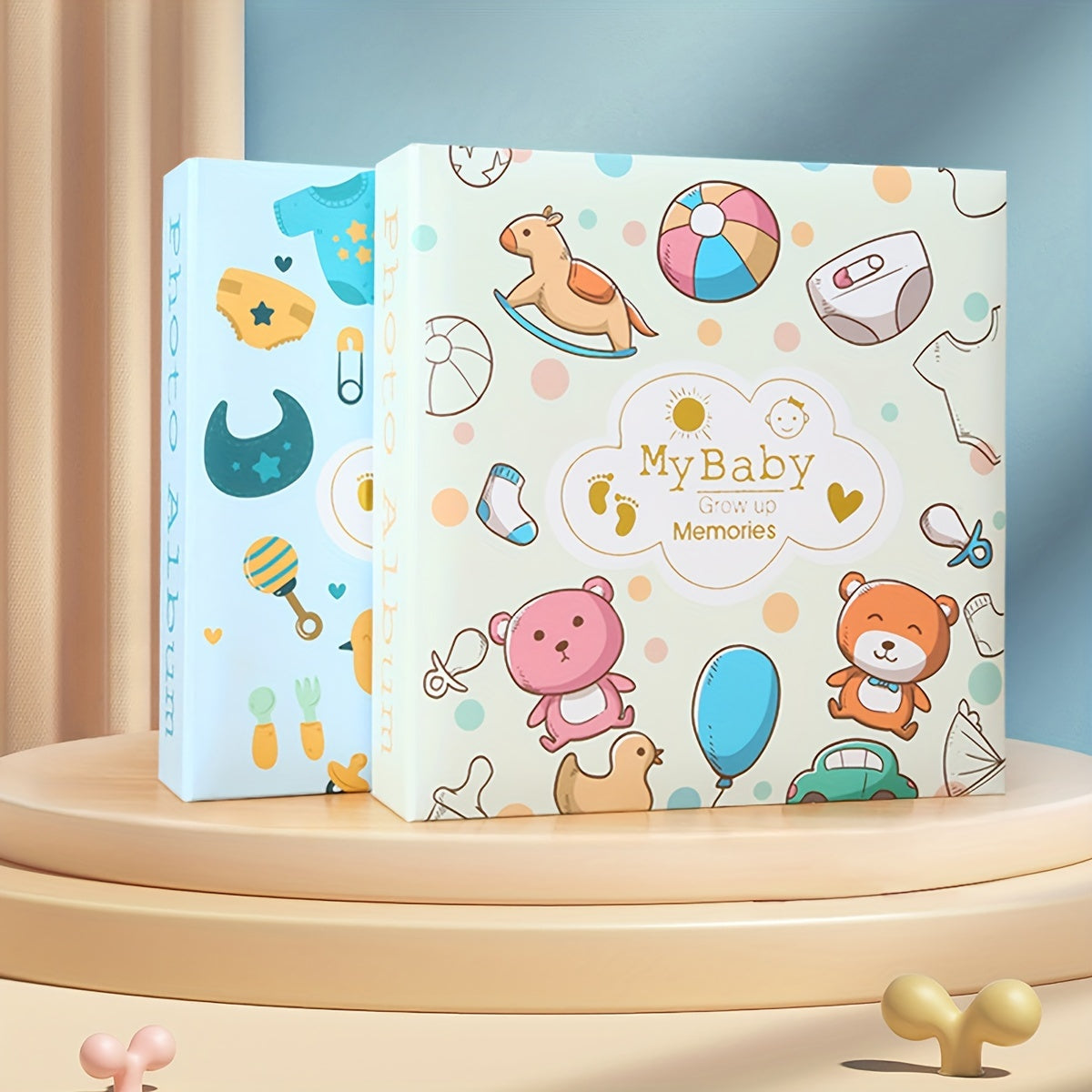 Фотоальбом с ручной записью и вставкой из бумаги с плоским задником, 200 карманов, размер 15,24 см