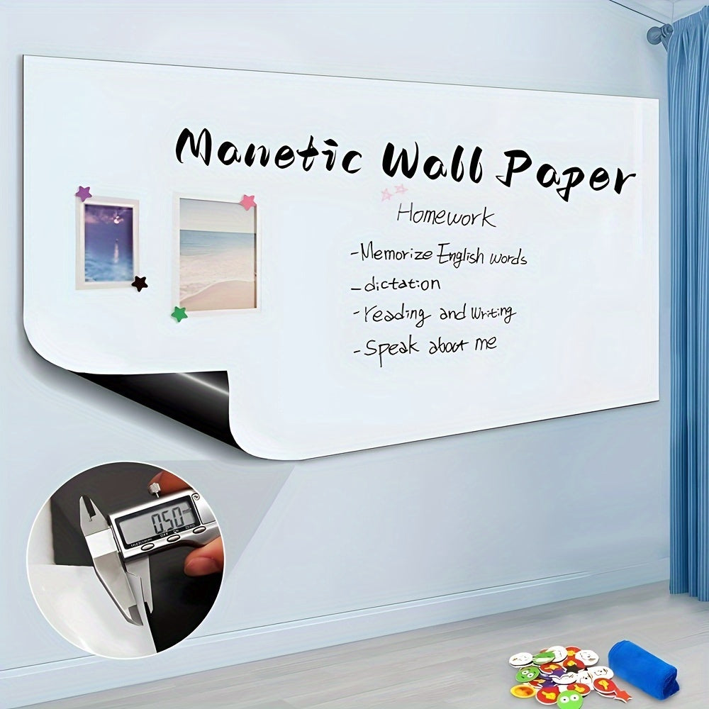 Magnetic Dry Erase Whiteboard Wall Mount for Home Office PVC 24x36 Inches