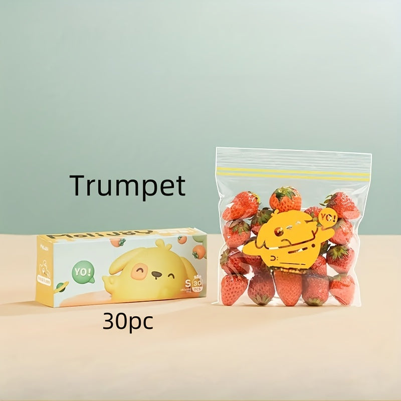 Oziq-ovqat uchun o'z-o'zidan yopiladigan saqlash sumkalari o'n besh, yigirma yoki o'ttiz dona, uy oshxonasida meva va sabzavotlarni saqlash uchun mukammal.