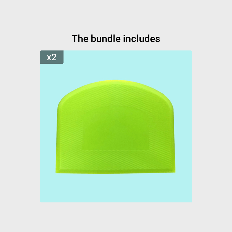 Plastic Cake Spatula and Dough Knife Baking Tool for Icing and Butter