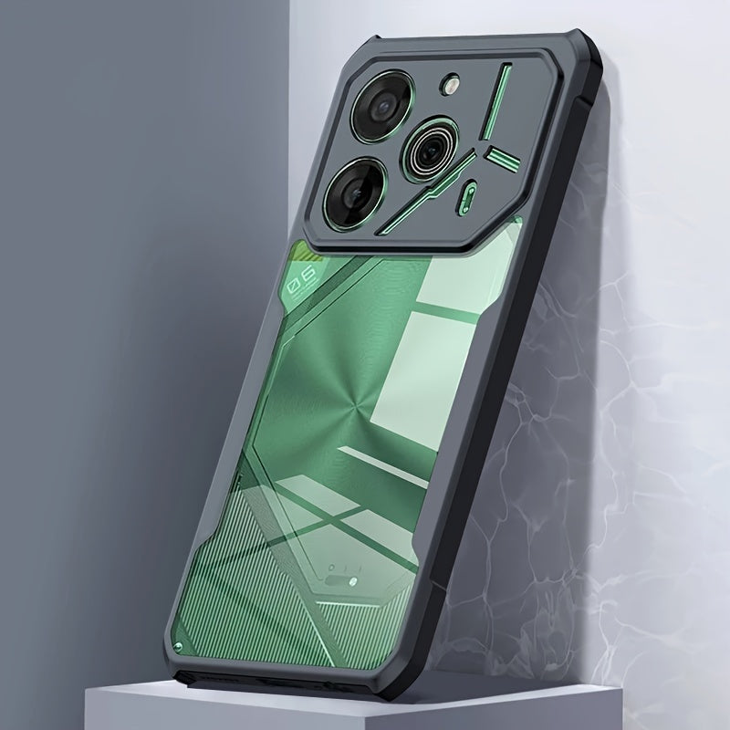 Shockproof Transparent Phone Case for TECNO Pova 5/6 PRO Acrylic Drop-Resistant