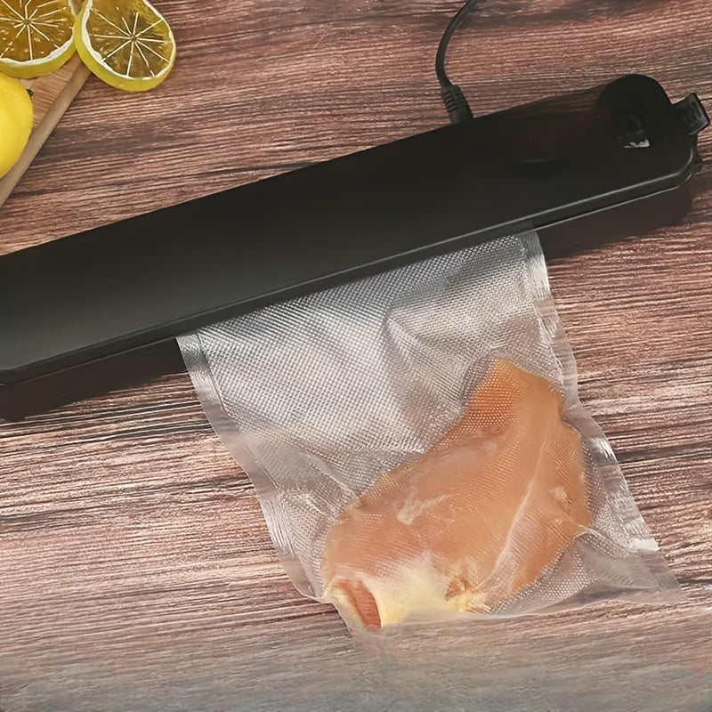 Vacuum Sealer Bags 100 Pack Textured Transparent Food Storage for Kitchen