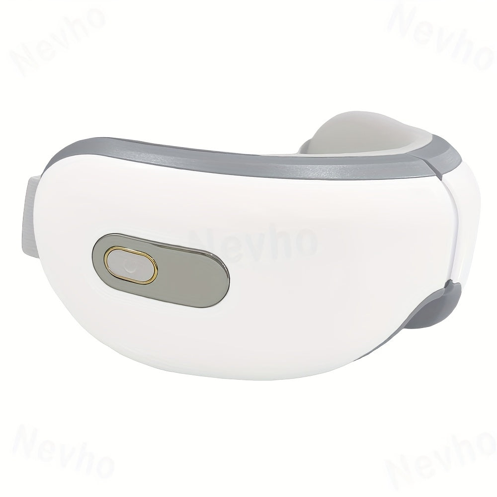 Portable Eye Massager with Heating Air Pressure Vibration Rechargeable Mask