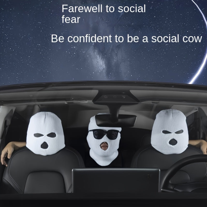 Avtomobil o'rindiq bosh qopqog'i Kulgili shlyapa bezaklari bolalar uchun Universal moslik