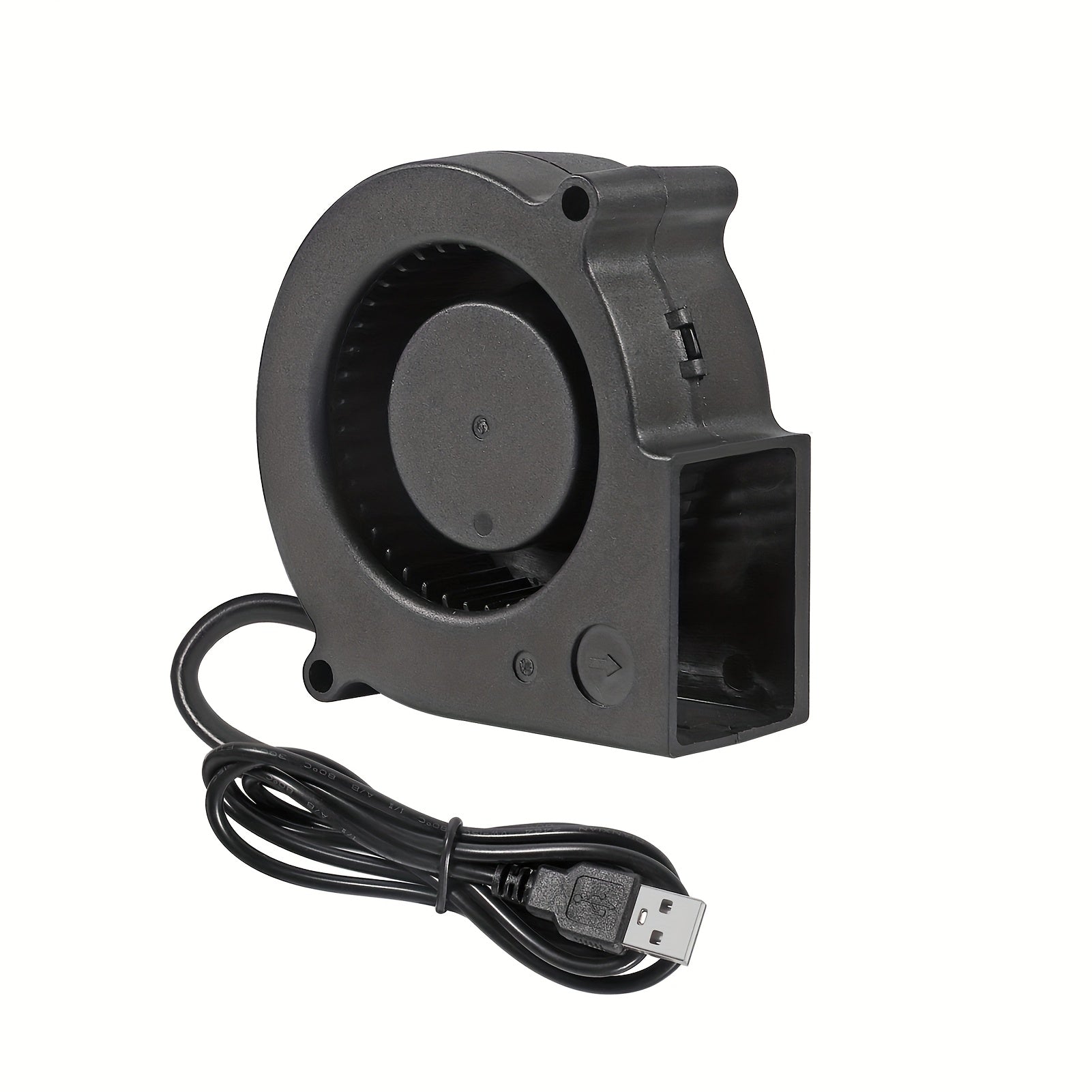 Ventilador compacto de enfriamiento USB 5V con motor sin escobillas y soporte de montaje