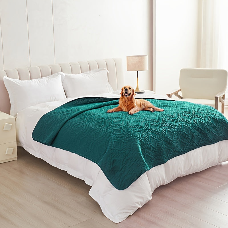 Waterproof Dog Mat for Medium Breeds Travel Picnic Play Durable TPU Material