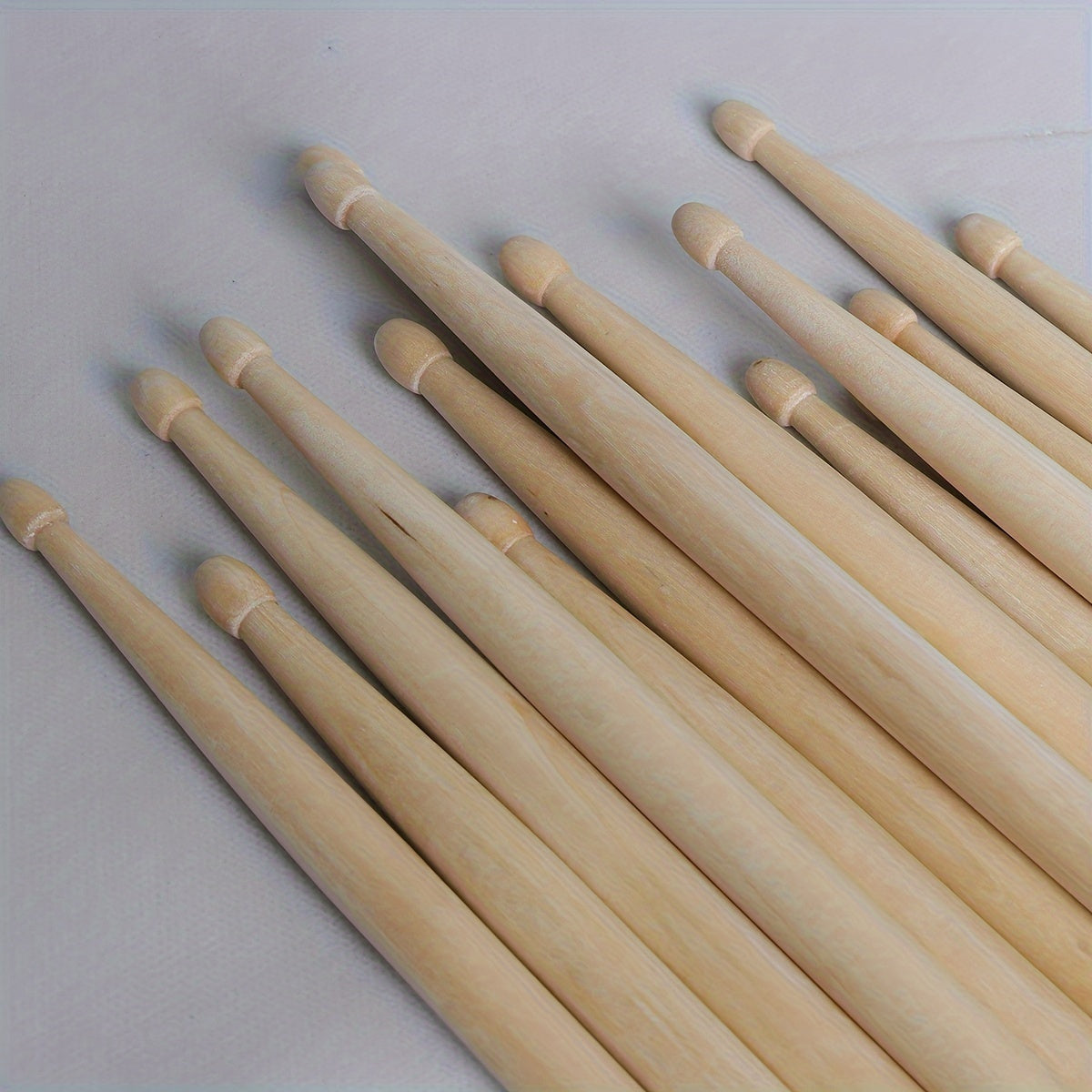 Maple Drumsticks with Skull Pattern 5A 7A 5B Uncharged Mixed Color