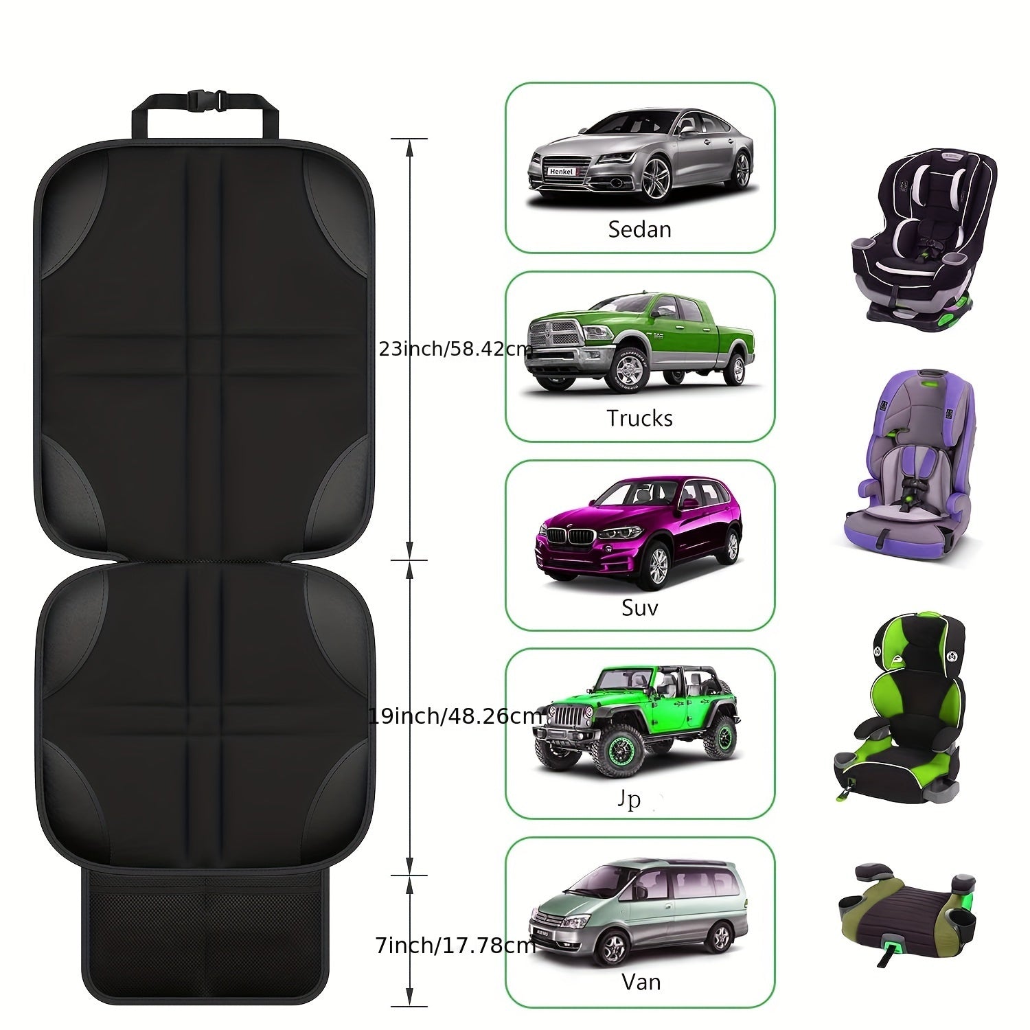 Funda de asiento de coche de cuero PU transpirable de lino, impermeable, antideslizante, cojín delantero