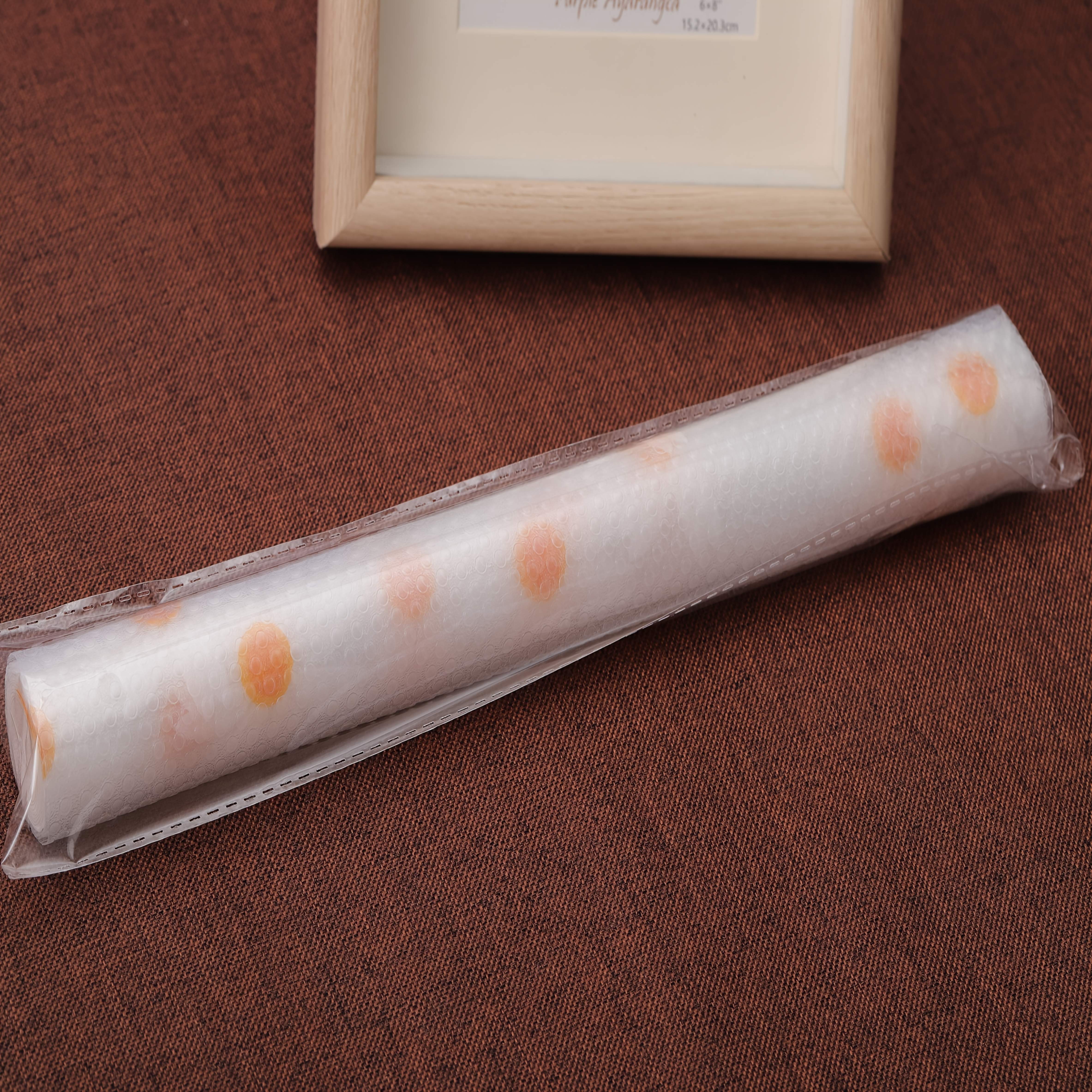 Plastic Shelf Liner Roll Waterproof Anti-Slip Drawer Mat Kitchen Refrigerator Shelf Protector