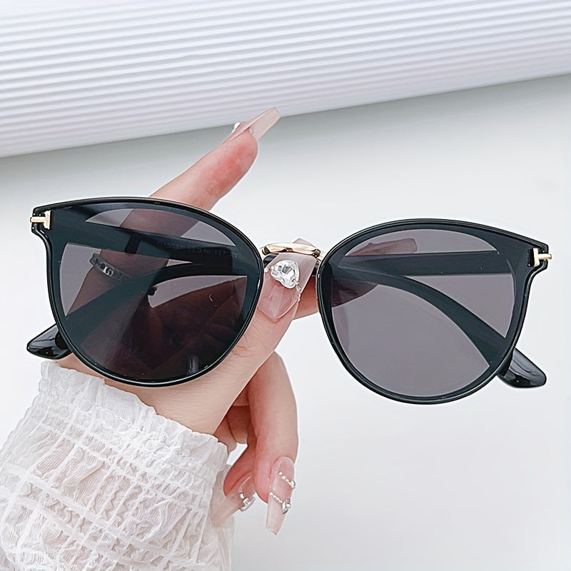 Round Frame Sunglasses for Men and Women Anti-Glare Driving Beach Travel