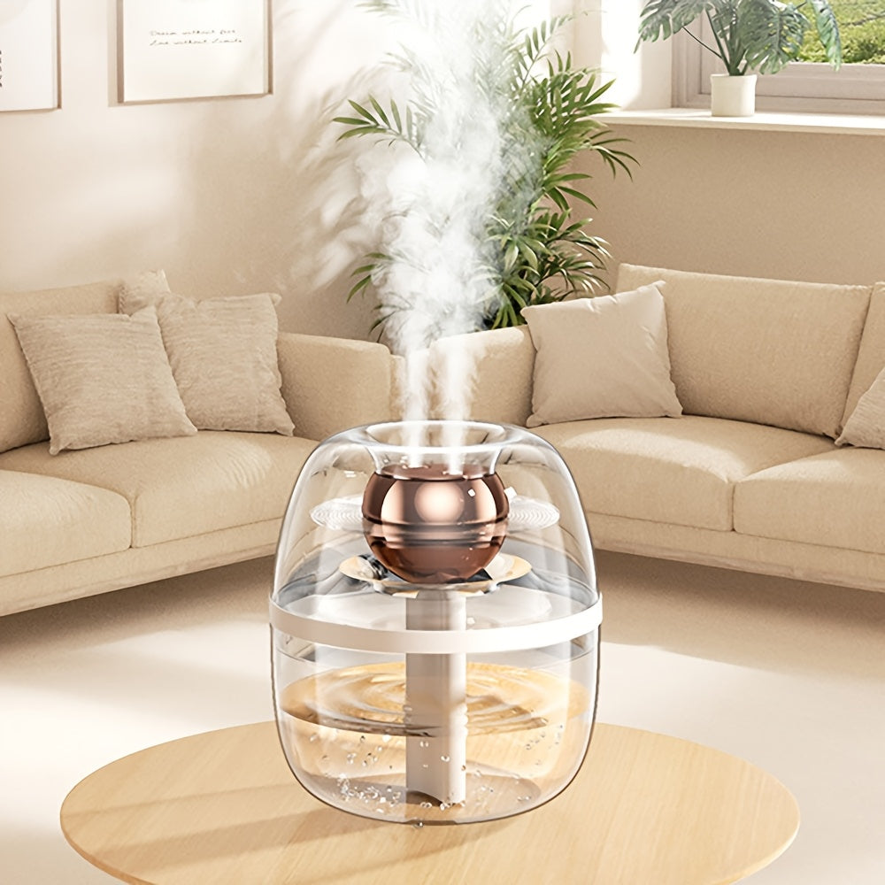 Ультразвучный увлажнитель воздуха Dual Spray 3L для спальни, офиса, ночник, бесшумный