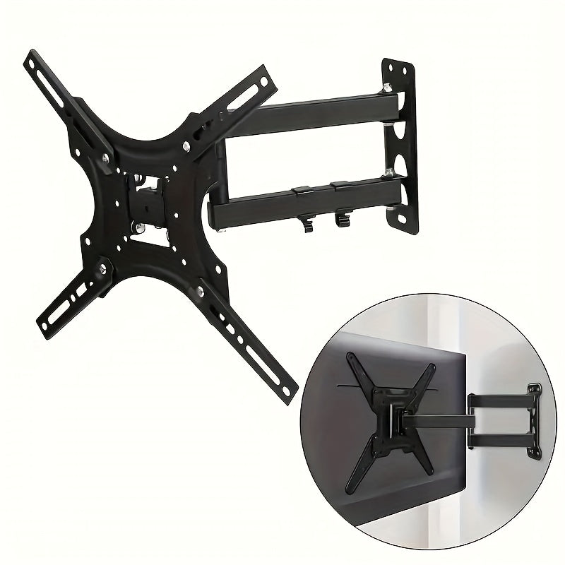 Telescopic Swing Bracket TV Stand Adjustable Metal Monitor Mount No Electricity