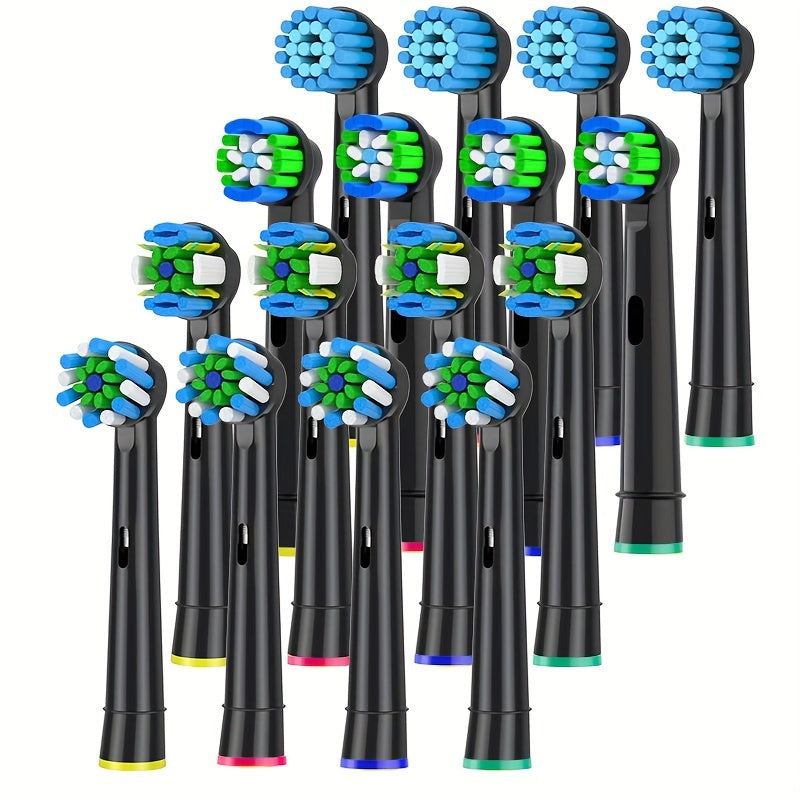 16 dona oq elektr tish cho'tkasi boshlarini almashtirish mos keladi