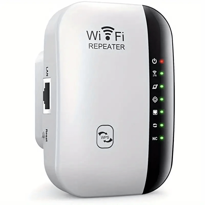 Extensor Wi-Fi de 300Mbps para oficina en casa, amplificador de señal 2.4G, enchufe EU