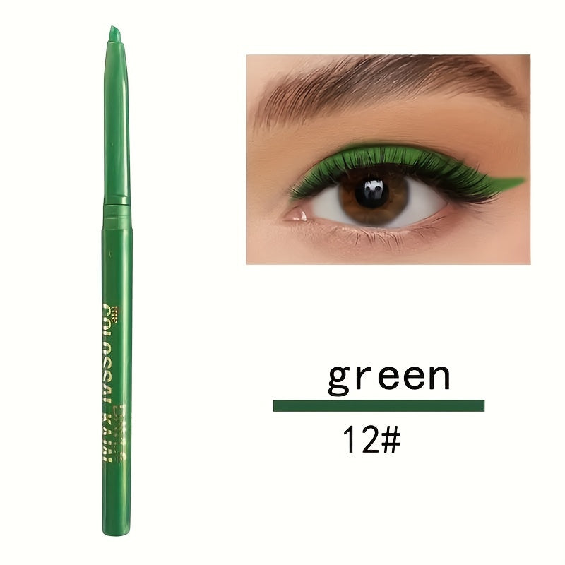 Women Waterproof Eyeliner Pen Brightening Smudge-Proof Highlighting