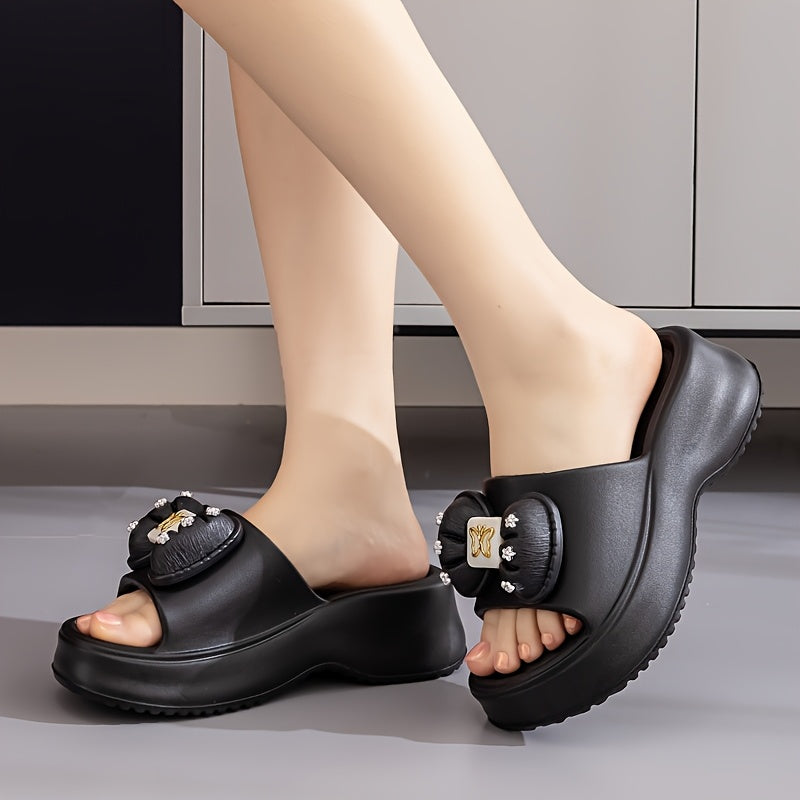 Women's EVA Slides Thick-Soled Summer Beach Casual Non-Slip Shoes