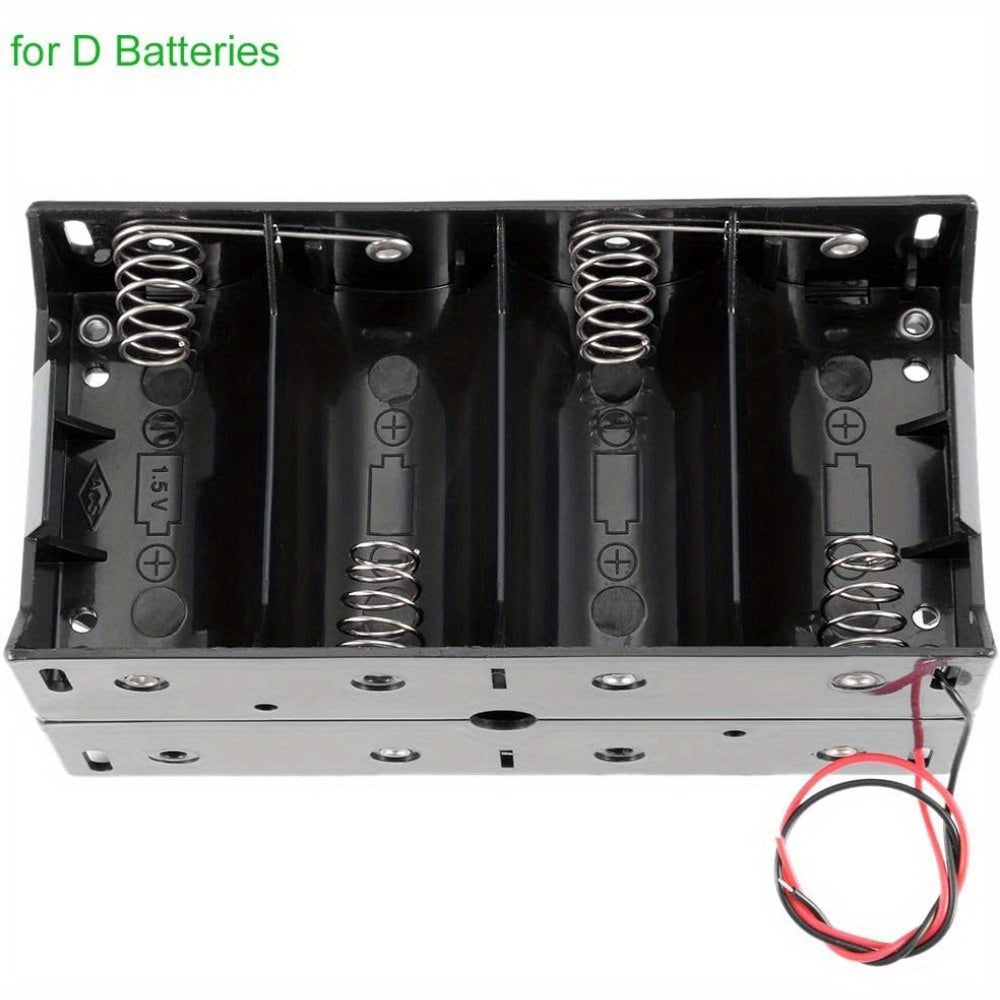 Caja de almacenamiento de batería con cables para módulos de alimentación y baterías