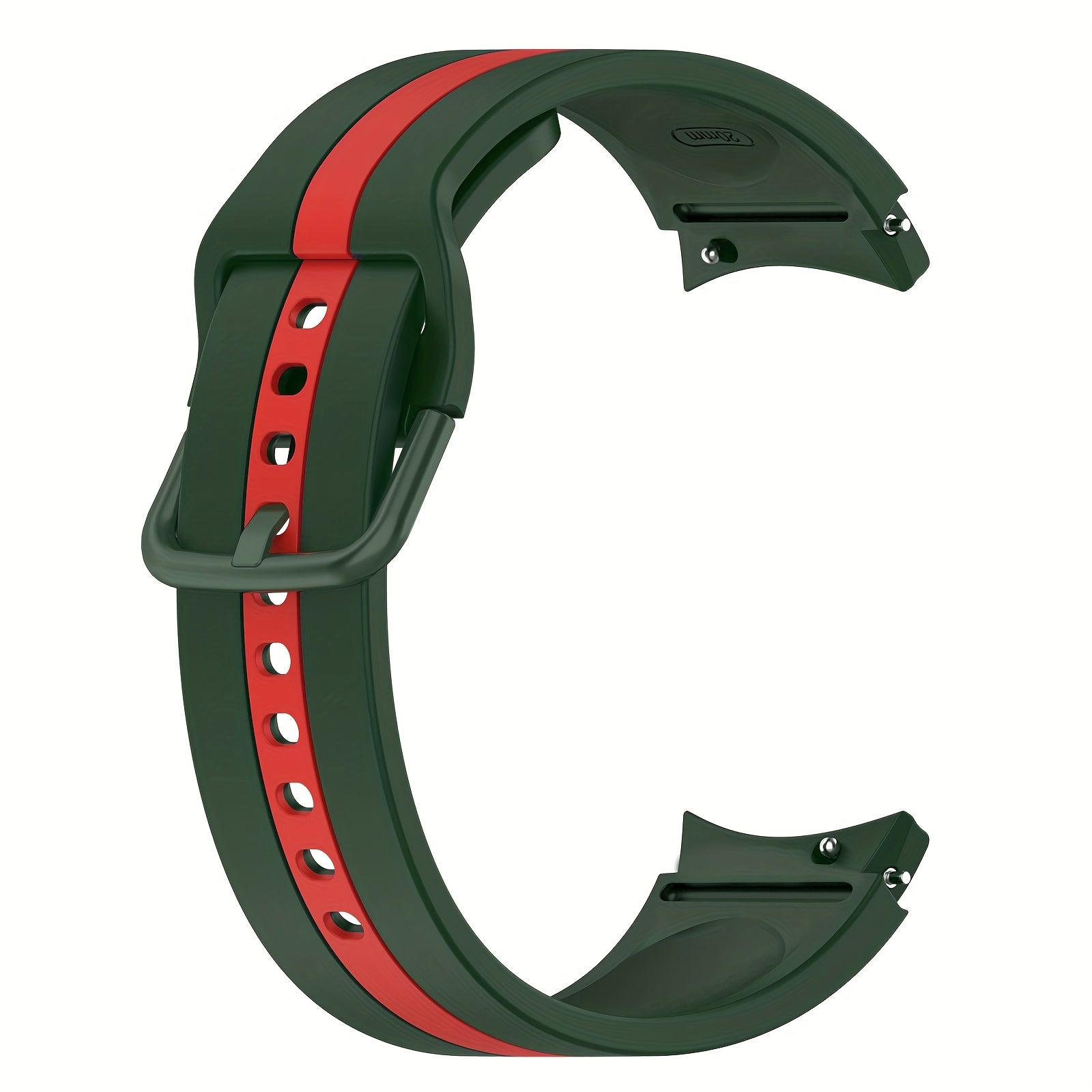 Soft Silicone Sport Watch Band for Men Women Compatible with Samsung Galaxy Watch 4 5 6 7